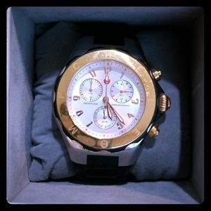 Tahitian Jelly Bean Silver Dial Black Silicone